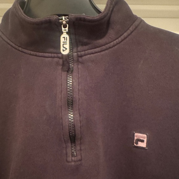 Fila 1/4 zip sweatshirt size Medium - Picture 2 of 7